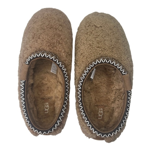 UGG Men's Tasman Maxi Curly Chestnut Suede Slipper. Sz: 9 - Picture 5 of 10